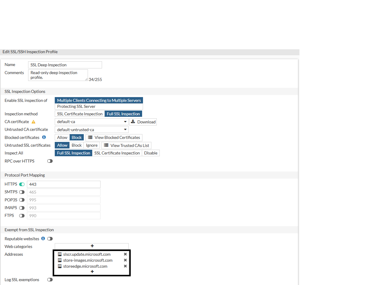 Technical Tip: Microsoft Store does not work when SSL Deep Inspection ...