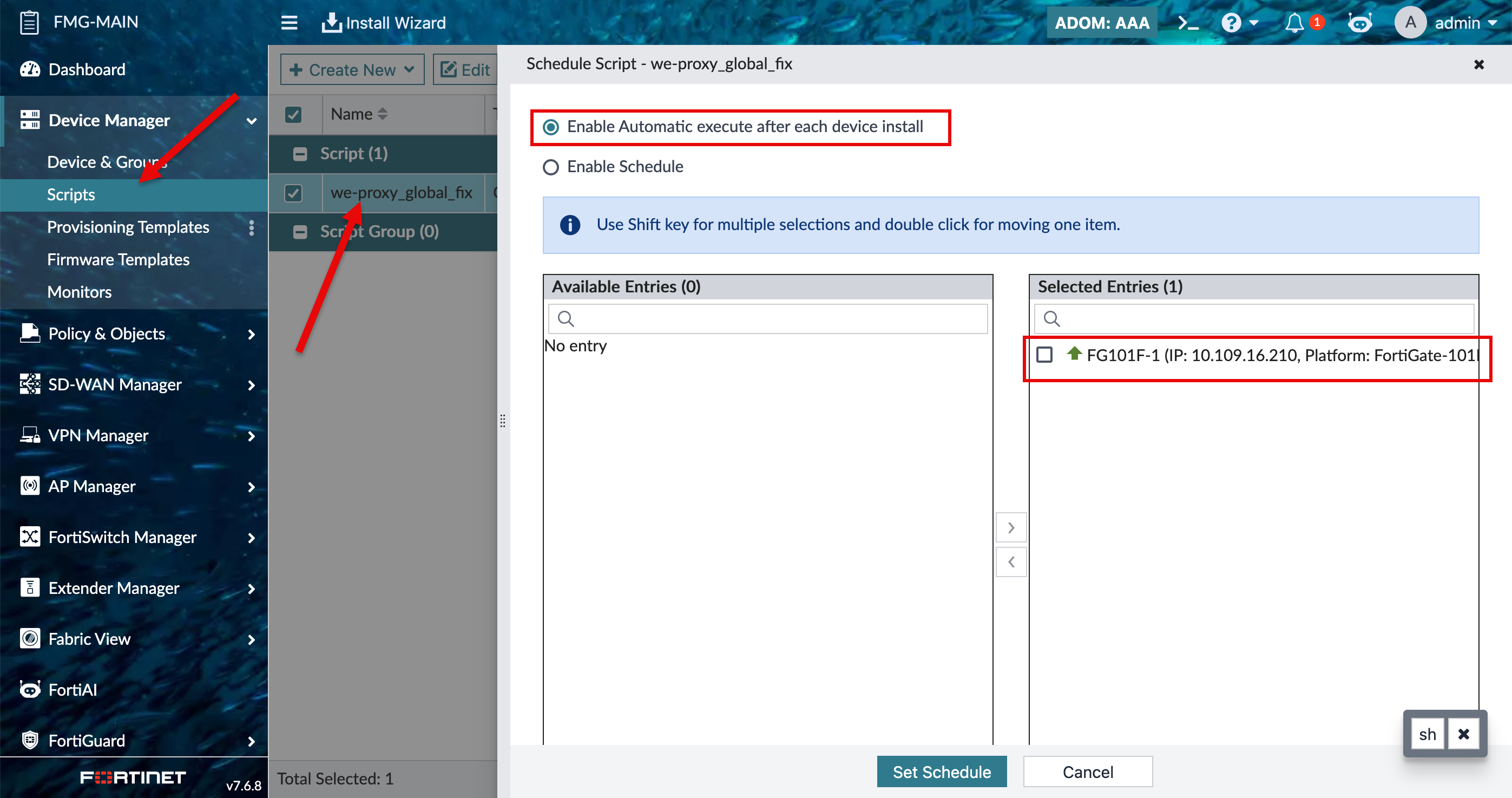 How to create a CLI script that runs automatically after every policy ...