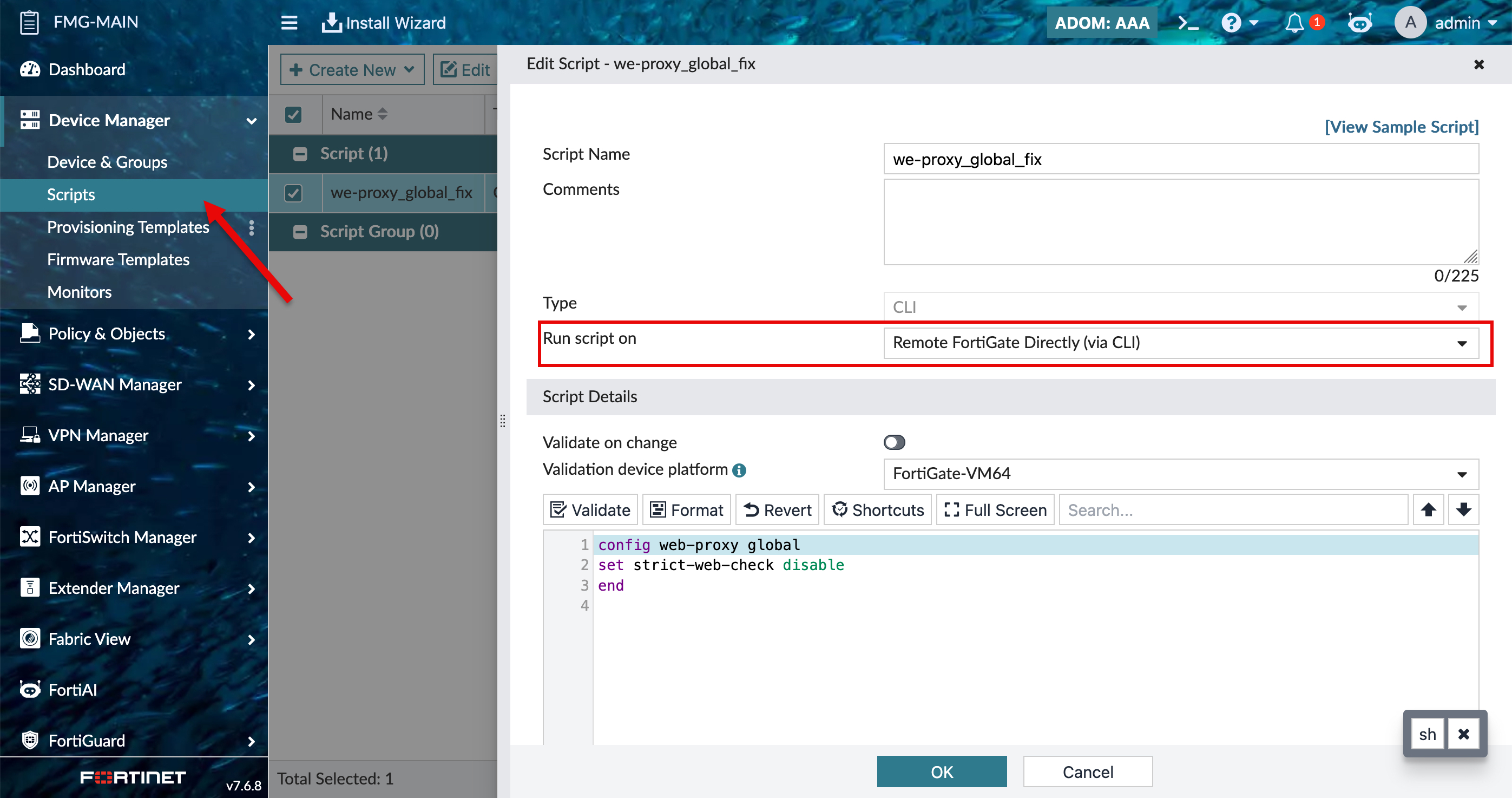 How to create a CLI script that runs automatically after every policy ...